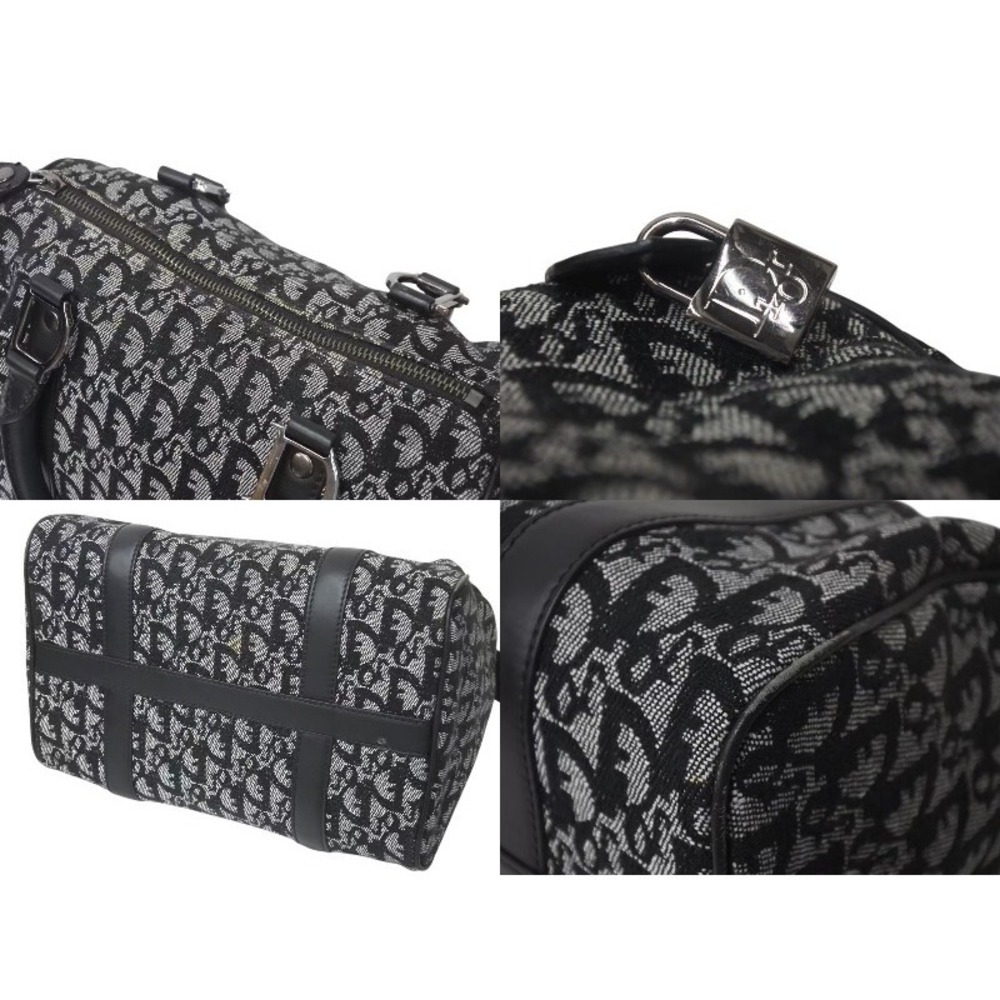 Dior Christian Handbag Trotter Black - Picture 6 of 9